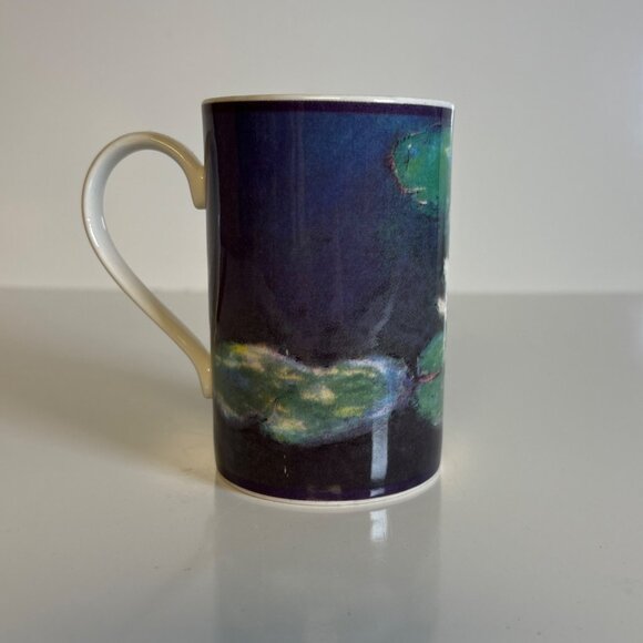Dunoon Stoneware Cup Claude Monet Water Lilies Bone China Mug Made in Scotland - Picture 5 of 6